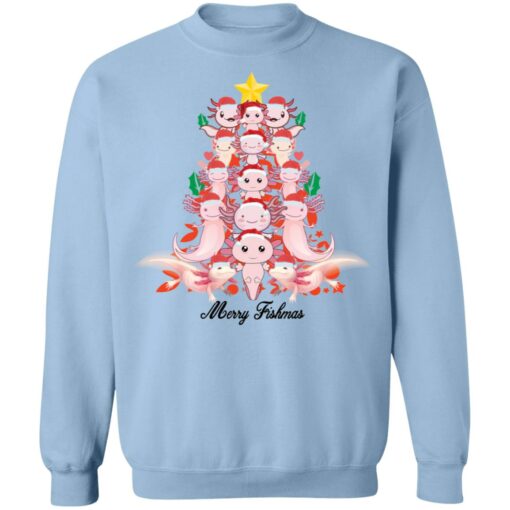 Axolotl Christmas Tree shirt $19.95