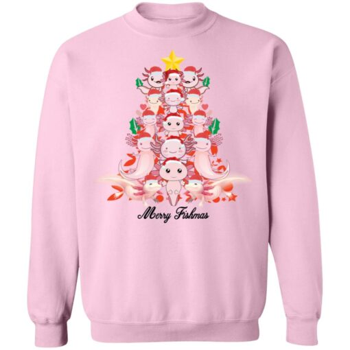 Axolotl Christmas Tree shirt $19.95