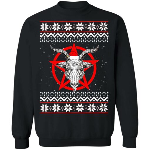 Satanic Pentagram Christmas sweater $19.95 redirect10312021221015 11