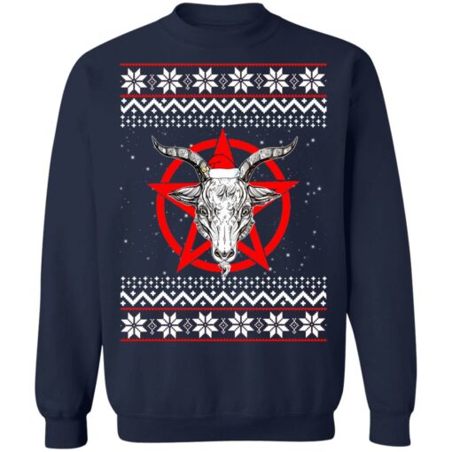 Satanic Pentagram Christmas sweater $19.95 redirect10312021221015 12