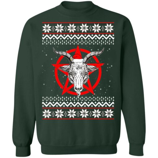 Satanic Pentagram Christmas sweater $19.95 redirect10312021221015 13