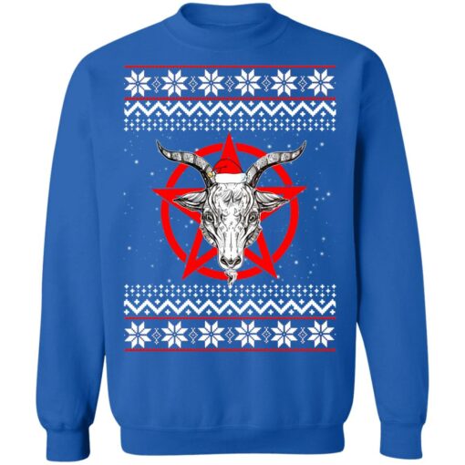 Satanic Pentagram Christmas sweater $19.95 redirect10312021221015 14