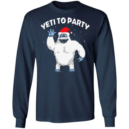 Yeti to Party Christmas sweater $19.95 redirect10312021221015 2