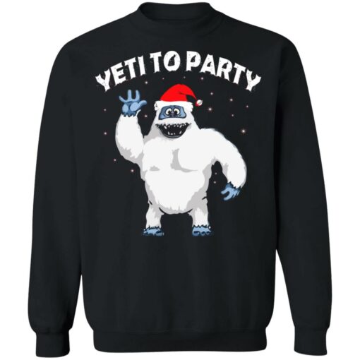 Yeti to Party Christmas sweater $19.95