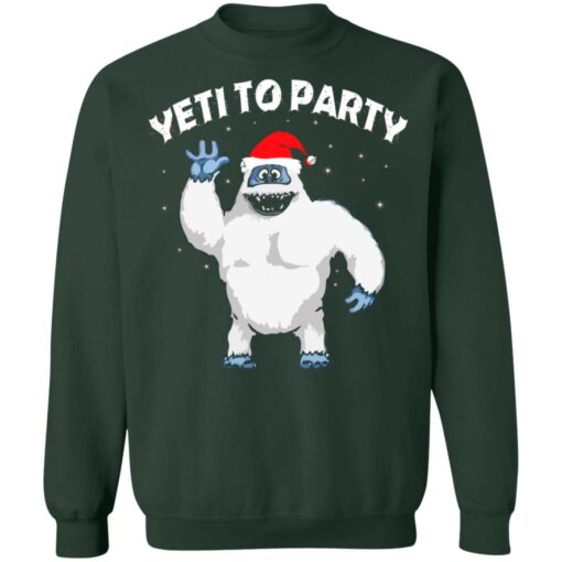 Yeti to Party Christmas sweater $19.95 redirect10312021221016 3