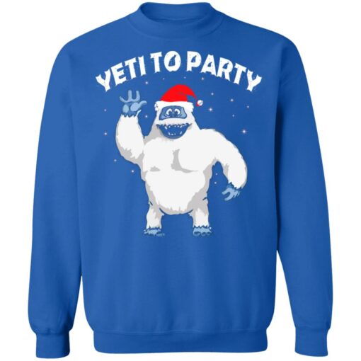 Yeti to Party Christmas sweater $19.95 redirect10312021221016 4