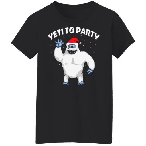 Yeti to Party Christmas sweater $19.95 redirect10312021221016 6