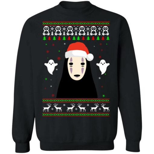 Kaonashi No face Christmas sweater $19.95 redirect10312021221040 6