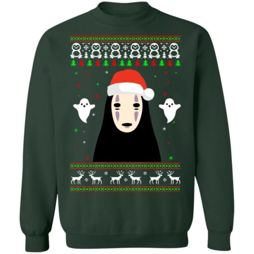 Kaonashi No face Christmas sweater $19.95 redirect10312021221040 8