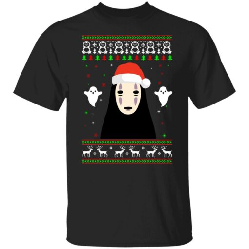 Kaonashi No face Christmas sweater $19.95 redirect10312021221041 11