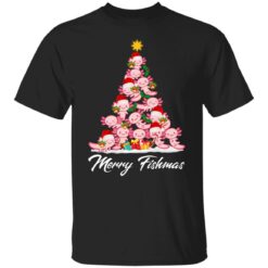 Merry fishmas Axolotl Christmas sweater $19.95