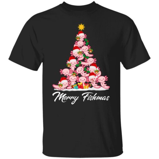 Merry fishmas Axolotl Christmas sweater $19.95 redirect11012021001158 10