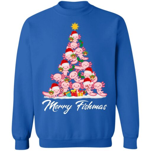 Merry fishmas Axolotl Christmas sweater $19.95 redirect11012021001158 9