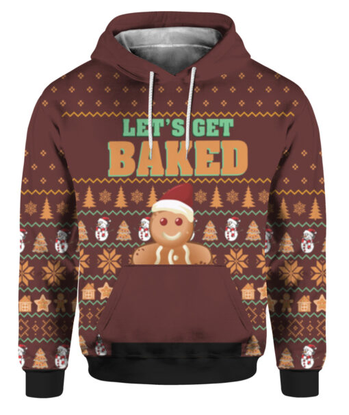 Lets get baked Christmas sweater $38.95