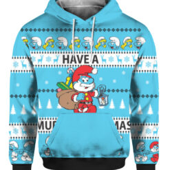 Have a Smurfy Christmas sweater $29.95 1a6cpkdmuiqg89jkmpbe6k3a7i APHD colorful front
