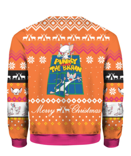 Pinky and the brain Christmas sweater $38.95