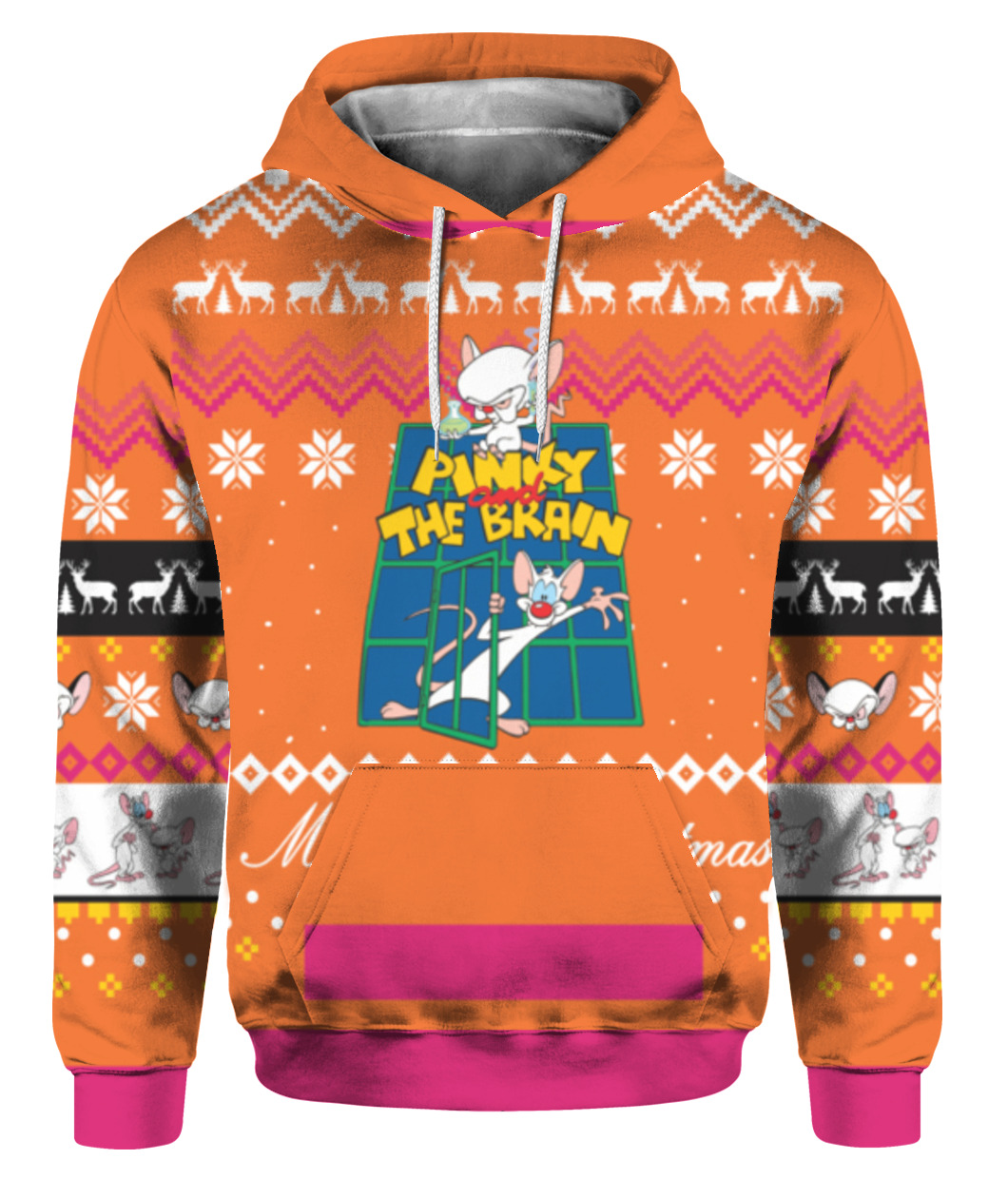 Pinky and 2025 the brain sweater
