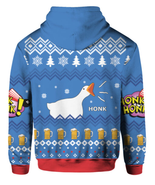 Honk 3D Christmas Sweater $38.95 39kbi6dgltvbpko858kros7pd7 APHD colorful back