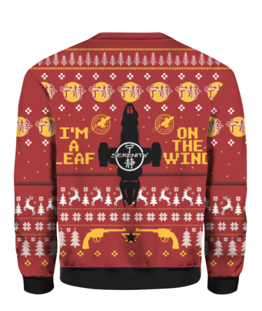 Im a leaf on the wind Christmas sweater $38.95