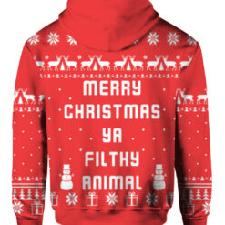 Merry christmas ya filthy animal Christmas sweater $38.95 3ued34m4t28k5t92ageg74eguv APHD colorful back