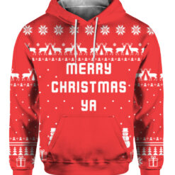 Merry christmas ya filthy animal Christmas sweater $38.95