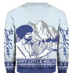 Bob Ross Happy Little Christmas sweater $29.95 446mhpkfa350mi1cafqant9hik APCS colorful back