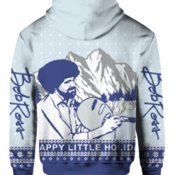 Bob Ross Happy Little Christmas sweater $29.95 446mhpkfa350mi1cafqant9hik APHD colorful back