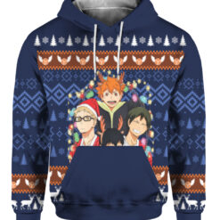 Haikyuu Christmas sweater $38.95 44u3i673lbrpb36bg3mr7cmpb2 APHD colorful front