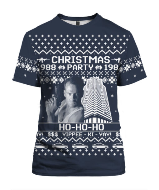 Die Hard Christmas party 1988 ugly sweater $29.95 52f6f756f96d25c499c1f6c63d5b087a APTS Colorful front