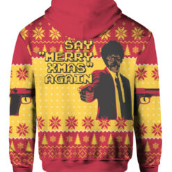 Pulp Fiction Merry Xmas Again ugly Sweater $29.95
