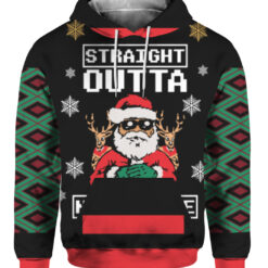 Straight outta north pole Christmas sweater $38.95