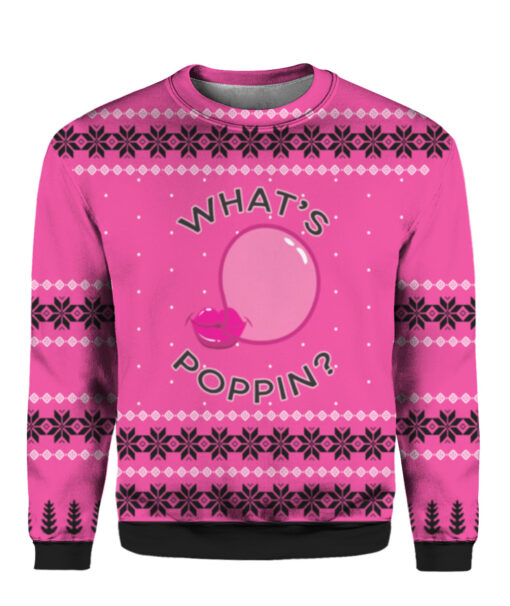 Whats Poppin Christmas sweater $29.95 63sj2prtbmbb5ov4n71kr2bvnf APCS colorful front