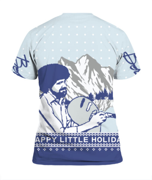 Bob Ross Happy Little Christmas sweater $29.95 8435a39a3d43282d20b14fd2afd4c654 APTS Colorful back