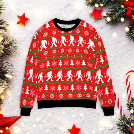 Bigfoot Ugly Christmas sweater $39.95 Bigfoot Ugly Christmas sweaterM