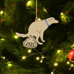 Dog Poop 2021 Chrismas Ornament