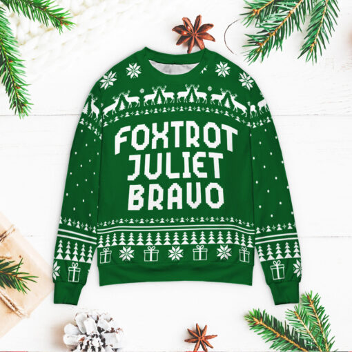 FJB Foxtrot juliet bravo Christmas sweater $39.95 FJB Foxtrot juliet bravo Christmas sweater M