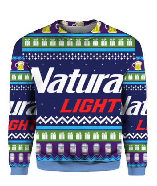 Natural light 3D Christmas sweater $29.95 GAFofttyq18A5l2u 5xbubbdsk66uc front