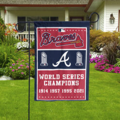 Braves World Series champions 2021 garden flag