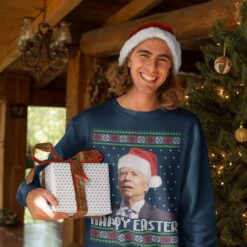 Joe Biden happy easter Christmas sweater $19.95