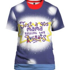 Just a 90s mama raising her rugrats 3D Christmas sweater $24.95