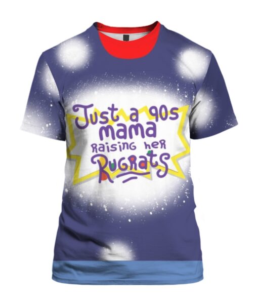 Just a 90s mama raising her rugrats 3D Christmas sweater $24.95