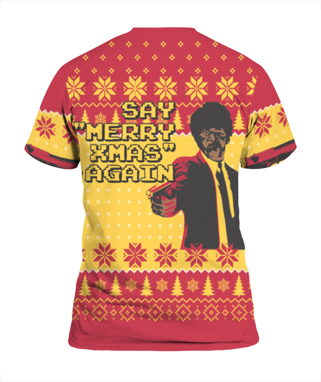 Pulp Fiction Merry Xmas Again Ugly Sweater Lelemoon