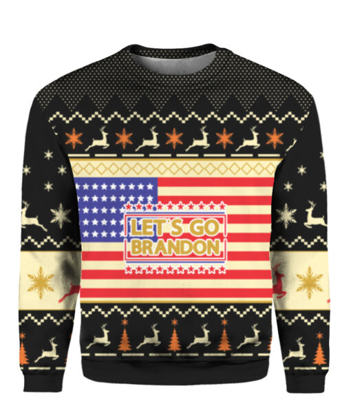 Lets go Brandon Christmas sweater $29.95 ijpvejjhm3atj3o4lhrjlk0dk APCS colorful front