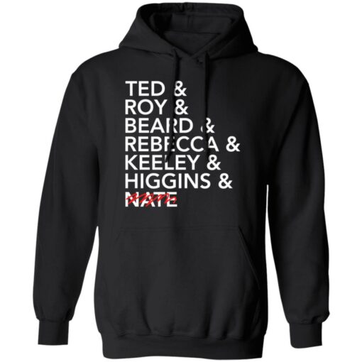 Tea and roy and beard and rebecca and keeley and higgins and nate shirt $19.95 redirect11012021091130 2
