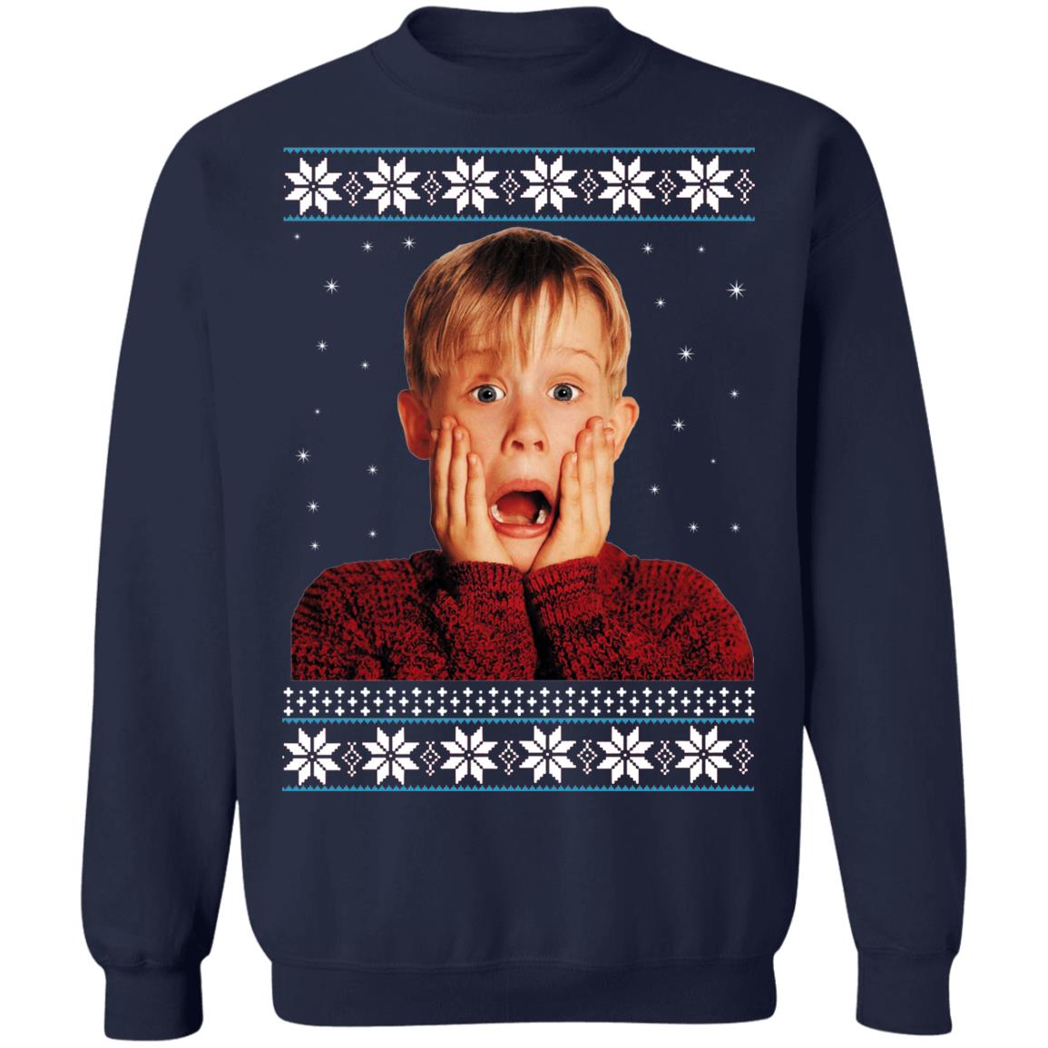 Home Alone Kevin McCallister Christmas Sweater - Lelemoon