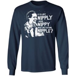 It is a bit Nipply i mean Nippy what am i saying Nipple Christmas sweater $19.95