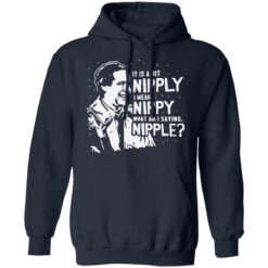 It is a bit Nipply i mean Nippy what am i saying Nipple Christmas sweater $19.95