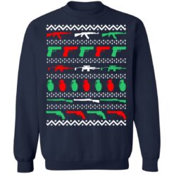 Gun grenade all my favorite things Christmas sweater $19.95 redirect11012021231152 7