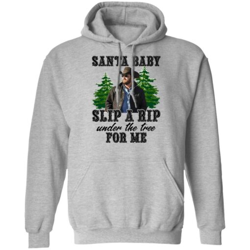 Rip Wheeler santa baby slip a rip under the tree for me shirt $19.95 redirect11022021051117 2