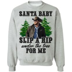 Rip Wheeler santa baby slip a rip under the tree for me shirt $19.95 redirect11022021051117 4